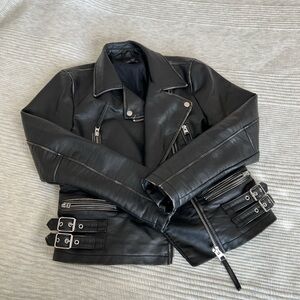 Topshop Leather Jacket